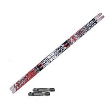 Комплект беговых лыж STC Brados LS Sport 3D степ красный/черный, 150
