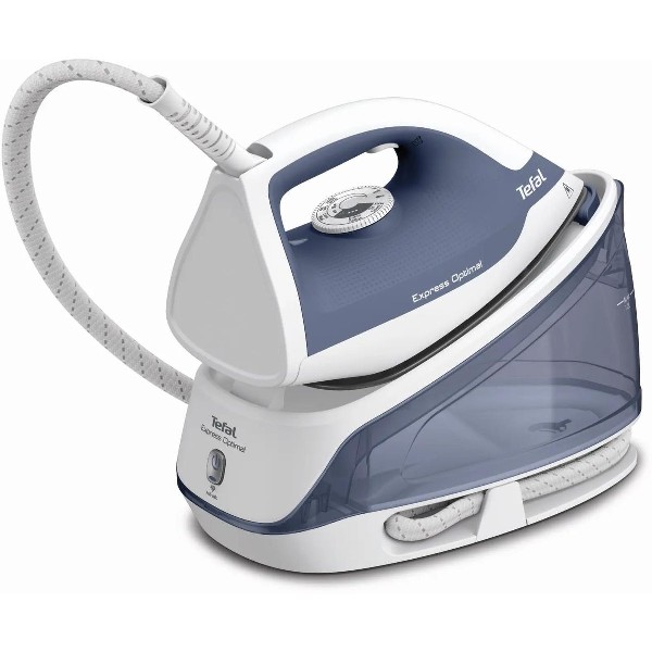 Парогенератор Tefal Express Optimal SV4110E0 синий/белый